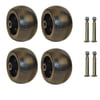 4pk 6916 5" Deck Wheels W/ Nuts & Bolts Compatible With Murray 92265 92683 John Deere M84690