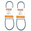 2PK 3L330K Pix Belts Compatible With Craftsman 165897, 579932 Made With Kevlar