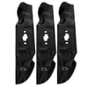 3Pk 742P05094 Ultra High-Lift S-Blades For Garden Tractors and and Zero-Turn Mowers W/ 50" Decks