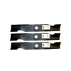 3Pk 9907 High Lift Blades Compatible With Craftsman 173920, 180054, 532180054
