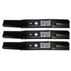 3PK 14907 6 Point Star Blades Compatible With Cub Cadet 742-05056, 742-05056A, 942-05056A