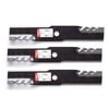 3Pk 596-322 Mulching Blades Compatible With Exmark 103-6392, 103-6402, 103-6387 & More..