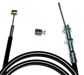 55 Inch Throttle Cable with 9/32 Barrel End