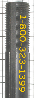 1" x 16" Full 1/4' Keyway Axle