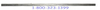 1/4 x12" Axle Straight Key
