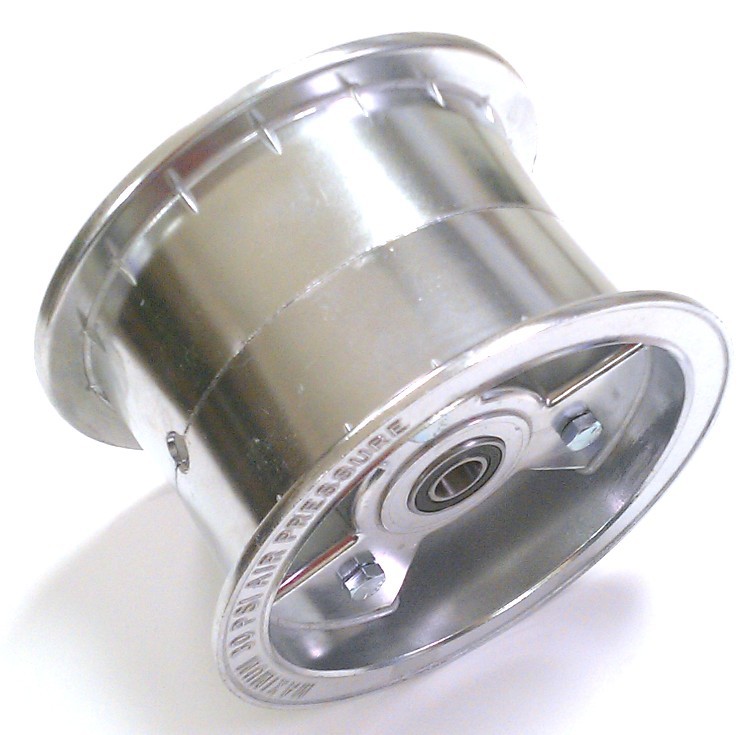 6662 Go Kart Rolling 6" Rim 4" Wide for 5/8 Axle