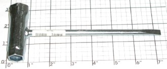 19mm x 14mm (3/4 x 9/16) Spark Plug Wrench