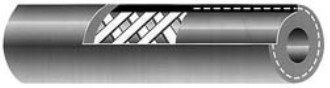 25ft Nitrile Fuel Line 1/4 inside 1/2 outside diameter