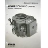 TP-2450-C Kohler Engine Service Manual CV17 to CV25