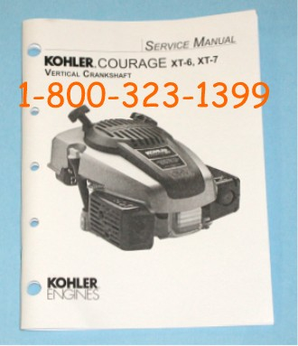 Kohler Couage XT-6, XT-7 Service Manual TP-2601