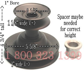 753 -0635 Engine Pulley Kit-Rider