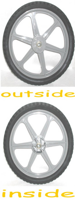 9156 MTD 16" Push Mower Wheel