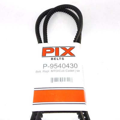 Set Of 2 9540430 PIX Belts Compatible With MTD 954-0430, 754-0430