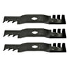 3 Pack 17280 Mulching Blades Compatible With MTD 742P05094-X, 742P05094
