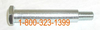 7115 Shoulder Bolt 1/2" dia. 2-1/2" long