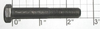3/8" x 2-1/2" Blade Bolt replaces MTD 710-1257