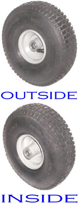 11x4.00x4 Snapper Front Wheel