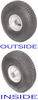 11x4.00x4 Snapper Front Wheel