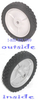 8930 Snapper Plastic Wheel