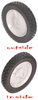 8932 Snapper Plastic Wheel