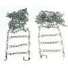 5550 Tire Chain Set Of Two 410/350-6, 12.25x350