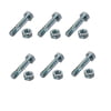 6PK 8627 Shear Pins & Nuts Compatible With MTD 710-0890, 910-0890