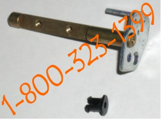 632787 Tecumseh Carburetor Throttle Shaft & Lever