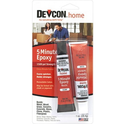 Devcon 20545 5-Minute Epoxy Glue 1 OZ