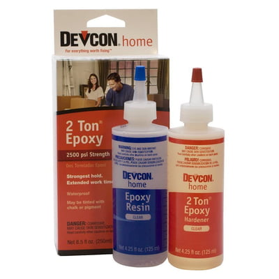 Free Shipping! Devcon 33345 S-33 2 Ton Crystal Clear Epoxy
