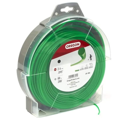 Free Shipping! String Trimmer Replacement Line for DIY Yard Work or Gardening, Universal Fit, All-Purpose, Round, .095", 1lb Spool, 288 Foot Length, Green (69-364)