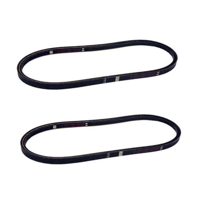2Pk 8733 Cogged Drive Belts (1/2 X 36") Compatible With Grasshopper 381914, 381914G