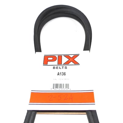 A136 PIX Industrial V-Belt (4L1380) MXV4-1380 (1/2" x 138")