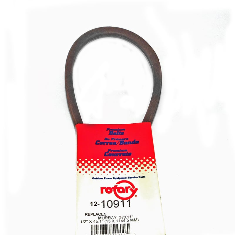 thumbnail image 2 of Replacement Mower Deck Drive Belt – 37X111 / 037X111 / MU37X111 For Hayter Mowers (30″ Cutting Deck) 2 of 5