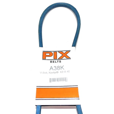 A38K/4L400K Pix Belt Compatible With Ariens 72086, 07208600 (1/2" X 40")