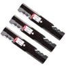 3Pk 396-716 Gator Blades Compatible With Exmark 109-6389, 109-6389-S, 109-6391, 109-6391-S, 116-5178, 116-5178-S, 323515, 403086, 403148, 403149 & More..