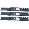 3Pk 595-605 Gator Blades Compatible With Husqvarna, Craftsman, Murray, Ariens, Dixon, Poulan, & AYP