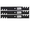FREE SHIPPING! 3Pk 6294 Mulching Blades Compatible With Scag A48108, 48108, 481707, 481711, 48185, 482467, 482878