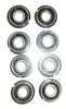 Free Shipping! 8PK 8199 Wheel Bearing 5/8" x 1-3/8" Go Kart Bearing, 99502H-2RSNR, 8199-8
