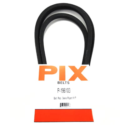 PIX 196103 Deck Drive Belt Compatible With Husqvarna 532196103