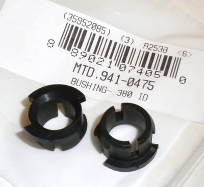 Free Shipping! 2Pk 941-0475 MTD Bushings Compatible With YS-741-0475, 741-0471, 741-0475, 735-0218, 7410475, 735-0218A & 741-0475