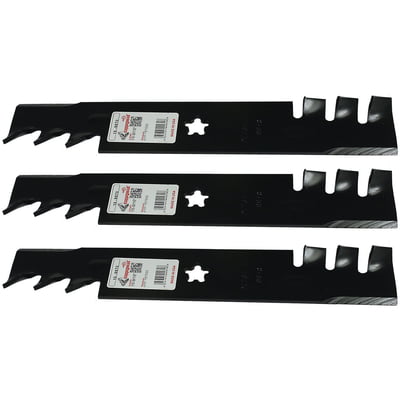 3Pk 9970 Copperhead Mulching Blades Compatible With Craftsman / Husqvarna 157033, 159705