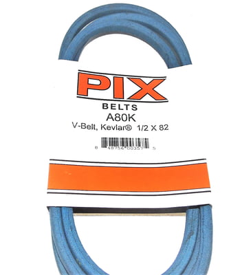 Free Shipping! A80K Pix Belt (1/2" X 82") Compatible With Craftsman 140294, 140067 MTD 754/954-0186 754/954-0226