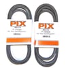 174368 & 180808 Pix Belt Set Compatible With Husqvarna 5321808/174368