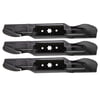 3Pk 310-054 (20.5") Blades For 60” Cub Cadet 742P05620, ZT2, ZT3 FAB Ultima