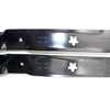 2Pk 532422719 Genuine Husqvarna / Craftsman Blades Compatible With 134143, 133128, 24676, 532424752, 424752 , 422719