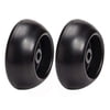 2Pk Quickieparts 72-312 Anti-Scalp Deck Wheels (5" X 2") Compatible With Craftsman / Husqvarna 165746, 532165746