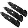 Free Shipping! 3Pk 742P05094 Ultra High-Lift S-Blades For Garden Tractors and and Zero-Turn Mowers W/ 50" Decks
