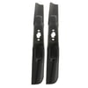 2Pk 742P05177 Ultra High-Lift Blades Compatible With 742-05177; For 42" MTD, Craftsman, Troy Bilt Machines.