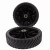 Free Shipping! New 2Pk 753-08175 Original MTD (8" X 2") Wheels Compatible With 734-04014, 734-04014A, 734-04014B, & 734-04014C