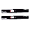 2Pk 96-370 Gator Blades Compatible With AYP/Husqvarna/Craftsman/Poulan 403107, 405380, 531309715, 532403107, 532405380, 575937901, 777405380, 917532403107, 917532405380, 917777405380